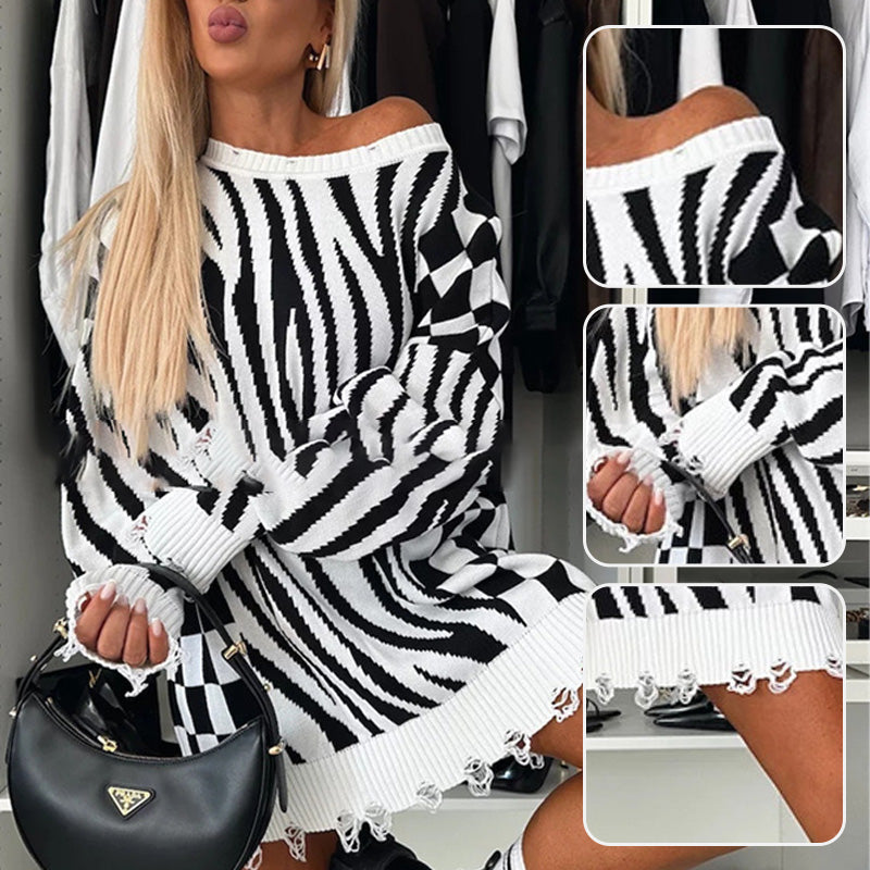 New for autumn✨Women's Fashionable Patterned Sweater Tops