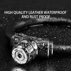 Portable Anti-Theft Ring-Shaped Steel Cable Lock for Bicycles