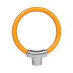 Portable Anti-Theft Ring-Shaped Steel Cable Lock for Bicycles