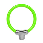 Portable Anti-Theft Ring-Shaped Steel Cable Lock for Bicycles