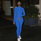 🔥Hot Sale🔥High Neck Slim Stretch One-piece Fitness Bodysuit