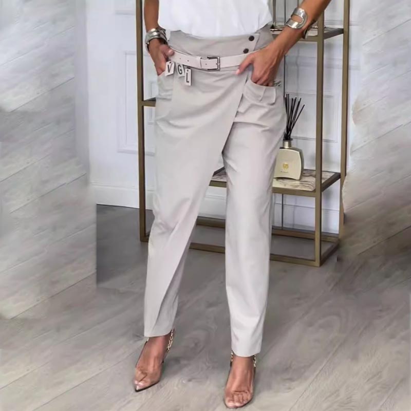 🍂Fall Specials🍂👖Women’s Solid Color Irregular Casual Pants