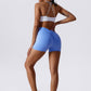 🔥Best Selling🔥Sculpting V-Back Ruched Shorts