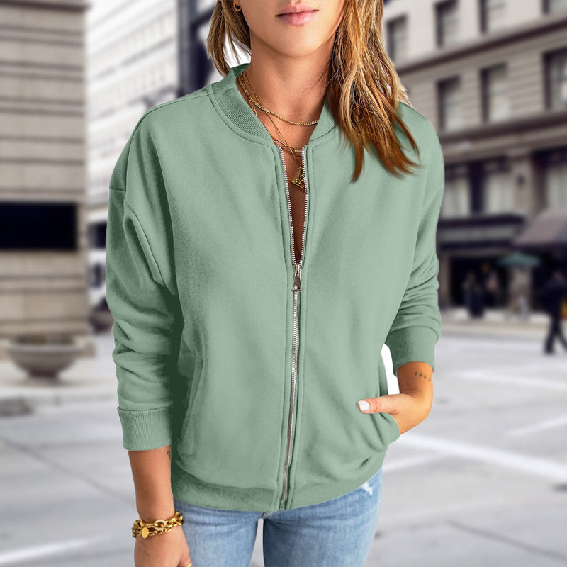 🍂Fall Specials🍂Women's Casual Zippered Jacket