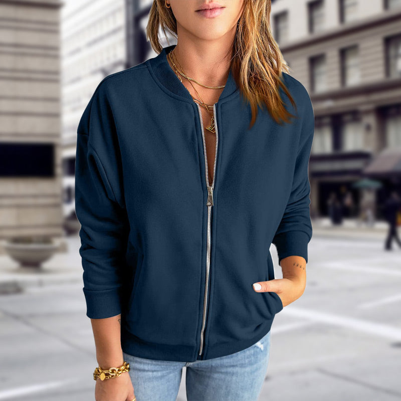 🍂Fall Specials🍂Women's Casual Zippered Jacket