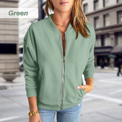 🍂Fall Specials🍂Women's Casual Zippered Jacket