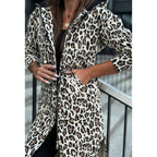 🍂Fall Specials🍂Women's Trendy Zebra & Leopard Pattern Coat