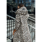🍂Fall Specials🍂Women's Trendy Zebra & Leopard Pattern Coat
