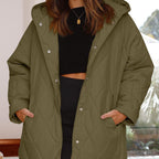 ⏳Time-limited Special⏰Women's Winter Trendy Lightweight Hooded Quilted Jacket✈️ free shipping