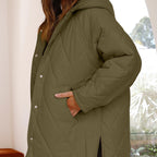 ⏳Time-limited Special⏰Women's Winter Trendy Lightweight Hooded Quilted Jacket✈️ free shipping