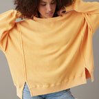 Gift Choice - Oversized Big Hug Waffle Sweatshirt