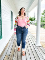 💗Hot Promotion 49% Off💗Tummy Control Cuffed Slim Fit Jeans