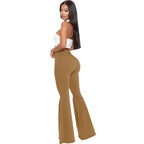 🥰 limited-time offer price 🥰Women’s High-waist Stretch Flared Denim Pants ✈️2pcs free shipping