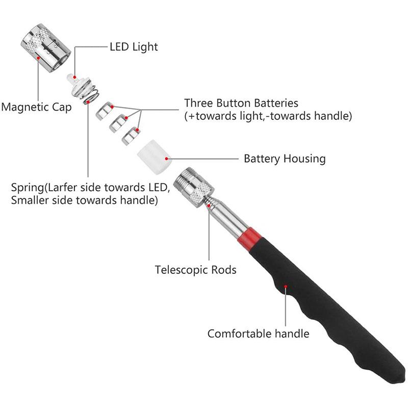 Now enjoy 50% discount🔥LED Retractable Magnetic Pickup