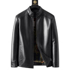 ❄️Winter Specials❄️ Men’s Warm Plush Lining Leather Jacket