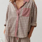 🎄KRISTMAS STOR SALG - Pink loose pyjama set (BUY 2 FREE SHIPPING)