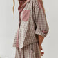 🎄KRISTMAS STOR SALG - Pink loose pyjama set (BUY 2 FREE SHIPPING)