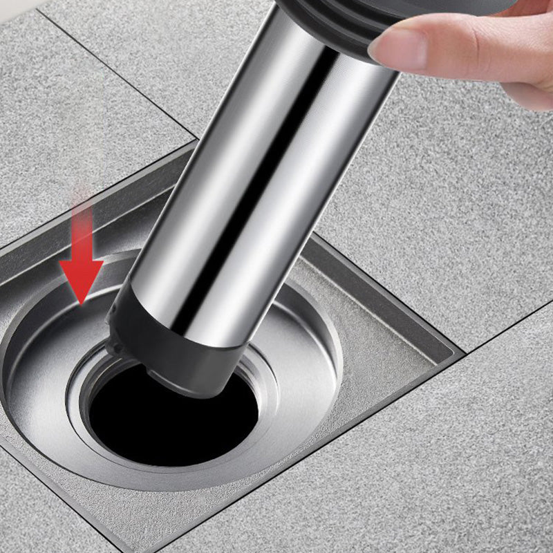 Self-Closing Floor Drain with Hair Catcher