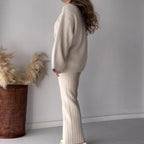 Women's Casual Solid Color Knit 2-Piece Set✈️2pcs free shipping