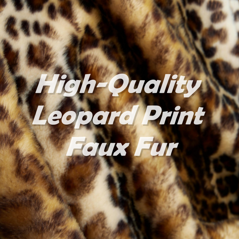 Black Friday Sale❄️Winter Specials❄️Women's Fashion Leopard Print Warm Faux Fur Mid-Length Coat