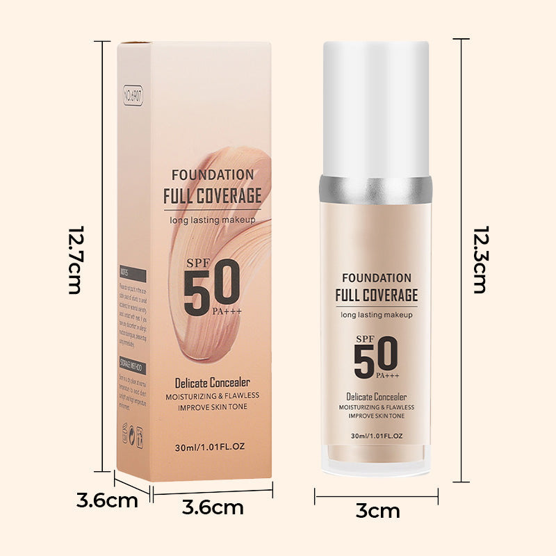 Black Friday Sale:50% OFF Long-Lasting Flawless Coverage Moisturizing Natural Makeup Cream