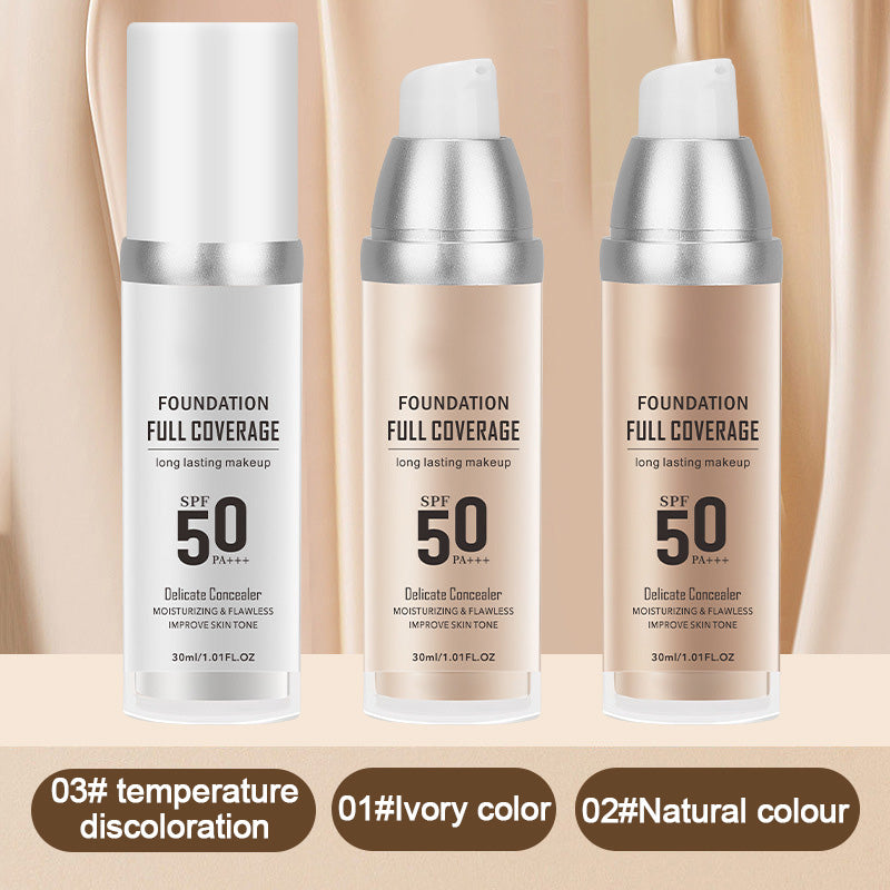 Black Friday Sale:50% OFF Long-Lasting Flawless Coverage Moisturizing Natural Makeup Cream