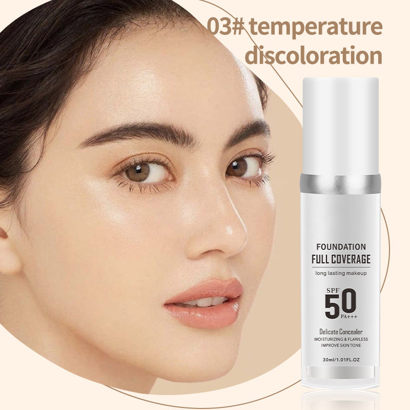 Black Friday Sale:50% OFF Long-Lasting Flawless Coverage Moisturizing Natural Makeup Cream