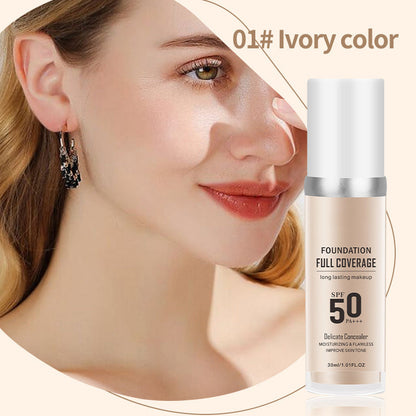 Black Friday Sale:50% OFF Long-Lasting Flawless Coverage Moisturizing Natural Makeup Cream