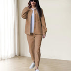 ✨Autumn Winter Series✨Casual Button Down Top & Pants Set
