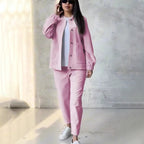 ✨Autumn Winter Series✨Casual Button Down Top & Pants Set