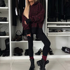 🎅Christmas Pre-sale🎁 Women's Oversized Hoodie and Leggings Set