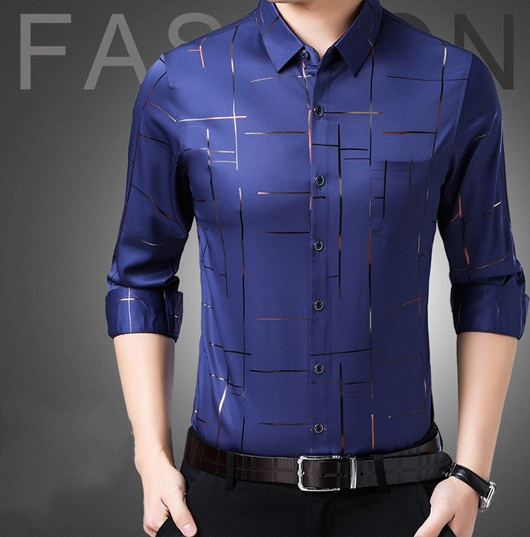 🌲New Year Sale 50% OFF🌲Men's Thin Iron-free Shirt