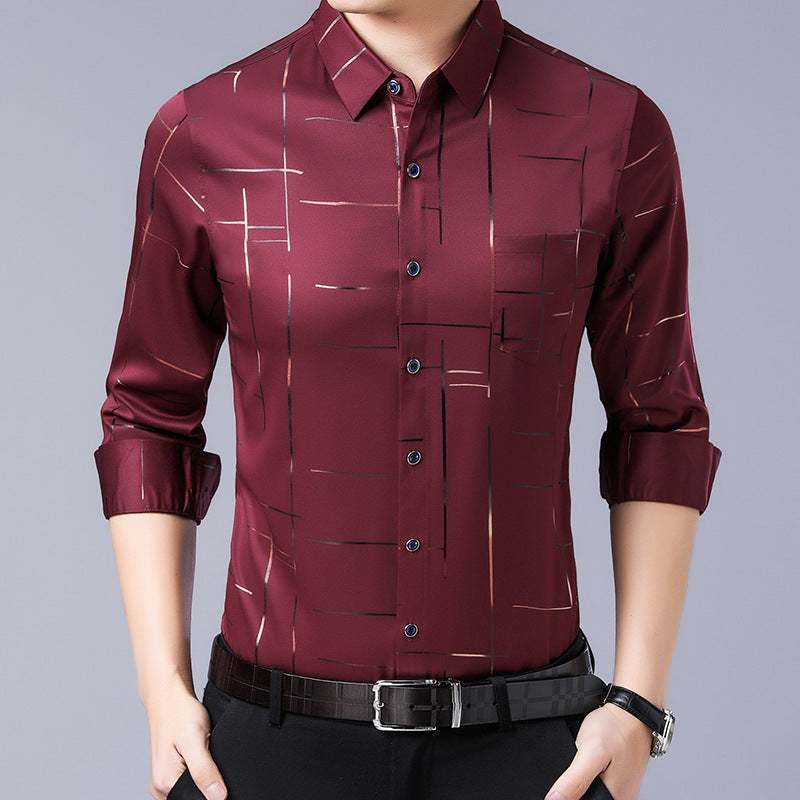 🌲New Year Sale 50% OFF🌲Men's Thin Iron-free Shirt