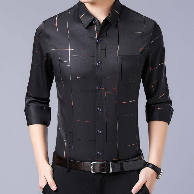 🌲New Year Sale 50% OFF🌲Men's Thin Iron-free Shirt