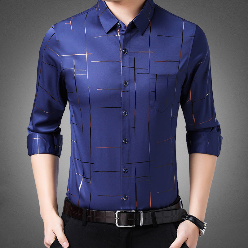 🌲New Year Sale 50% OFF🌲Men's Thin Iron-free Shirt