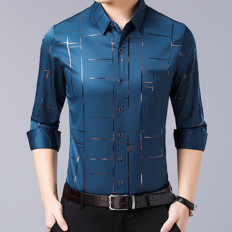 🌲New Year Sale 50% OFF🌲Men's Thin Iron-free Shirt