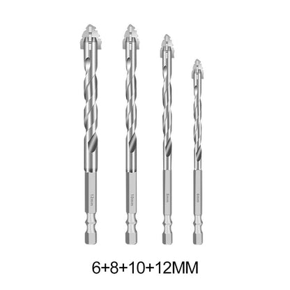 Multifunctional Wear-Resistant Masonry Drill Bit