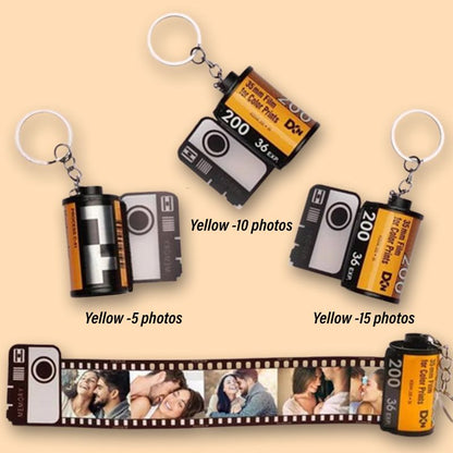 🎁Best Christmas gift ever🎉Custom Film Roll Key Ring