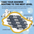 💗LAST DAY - BUY 1 GET 2 FREE💗Exfoliating Antibacterial Shower Towel🚿