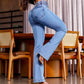 Stretch flare jeans with a high waist💖BUY 2 GET FREE SHIPPING