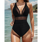 💥Last Day Special Sale 50% OFF🩱Sexy Mesh Tummy Control Swimsuit