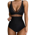 💥Last Day Special Sale 50% OFF🩱Sexy Mesh Tummy Control Swimsuit