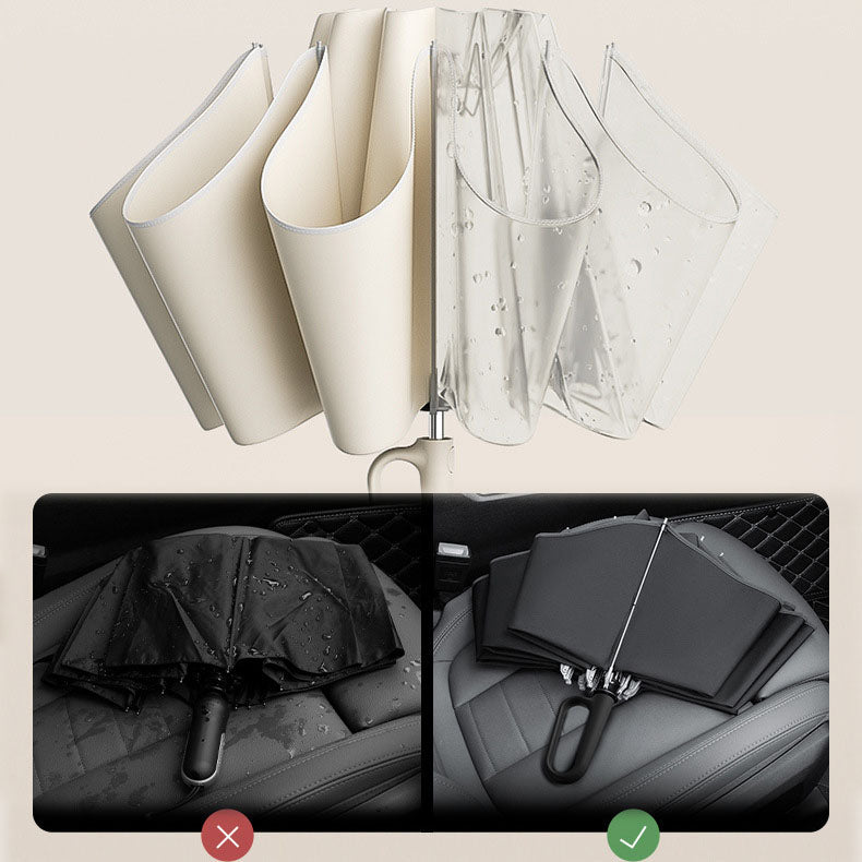 🔥Get 50% Off 🔥💥Buy 2 Save 10%✈️Reflective Safety Strip Ring Buckle Umbrella