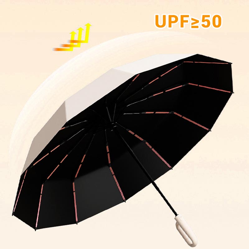 🔥Get 50% Off 🔥💥Buy 2 Save 10%✈️Reflective Safety Strip Ring Buckle Umbrella