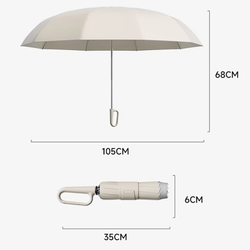 🔥Get 50% Off 🔥💥Buy 2 Save 10%✈️Reflective Safety Strip Ring Buckle Umbrella