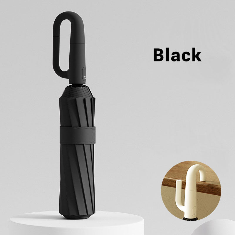 🔥Get 50% Off 🔥💥Buy 2 Save 10%✈️Reflective Safety Strip Ring Buckle Umbrella