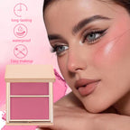 🩷Limited Sale 50% OFF🩷Dual-Color Matte Blush Palette