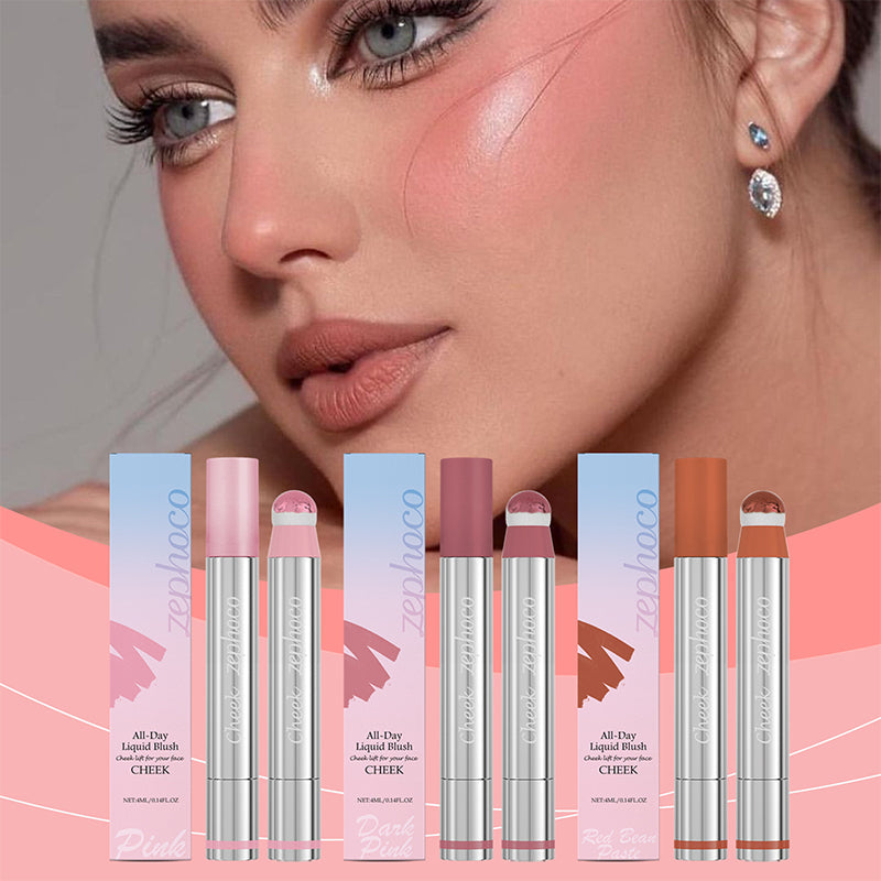 💗LAST DAY - BUY 1 GET 1 FREE💗Multi-functional 3-in-1 Liquid Highlighter Blush Lip Gloss