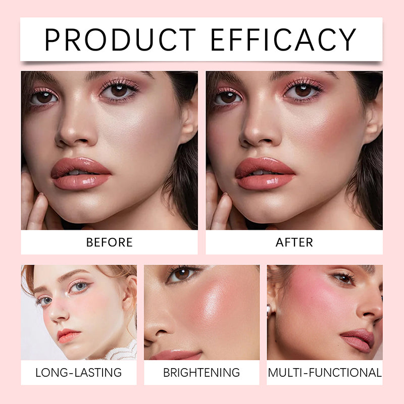 💗LAST DAY - BUY 1 GET 1 FREE💗Multi-functional 3-in-1 Liquid Highlighter Blush Lip Gloss