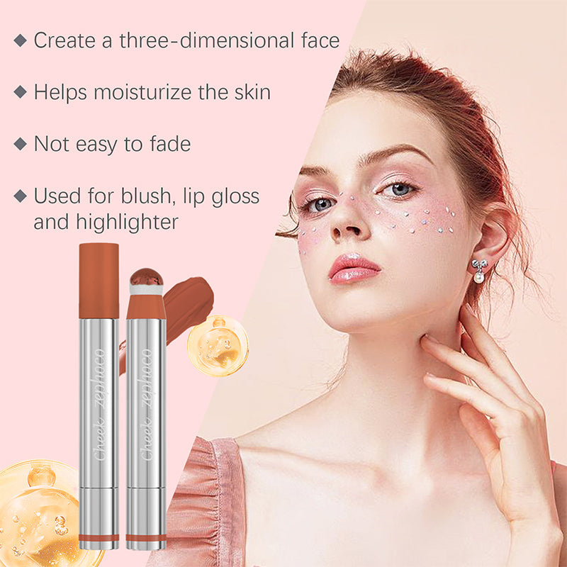 💗LAST DAY - BUY 1 GET 1 FREE💗Multi-functional 3-in-1 Liquid Highlighter Blush Lip Gloss